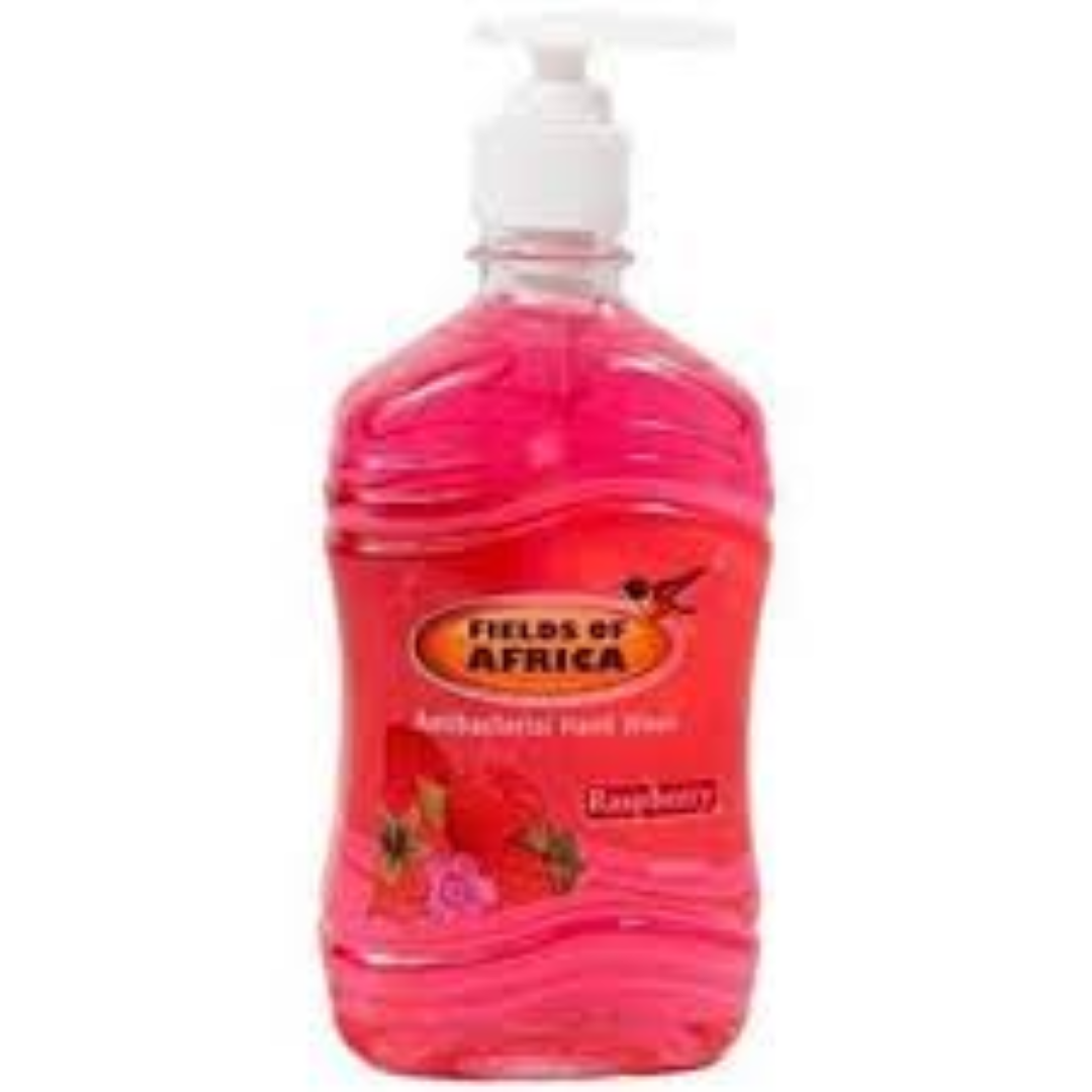 FIELD OF AFRICA HAND WASH RASPBERRY 500ML
